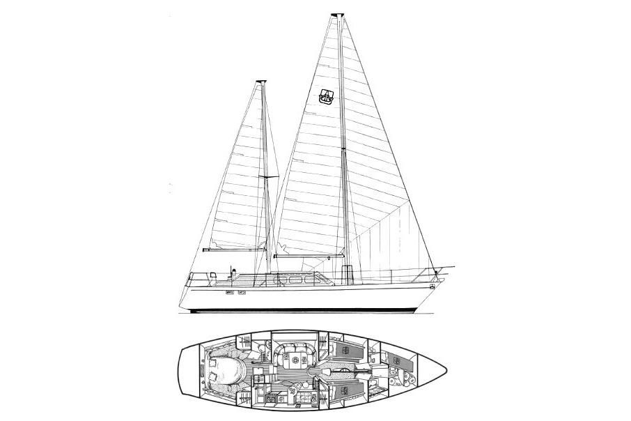 1977 Dufour CT 12000 for sale in Stuart, Florida 45 ft