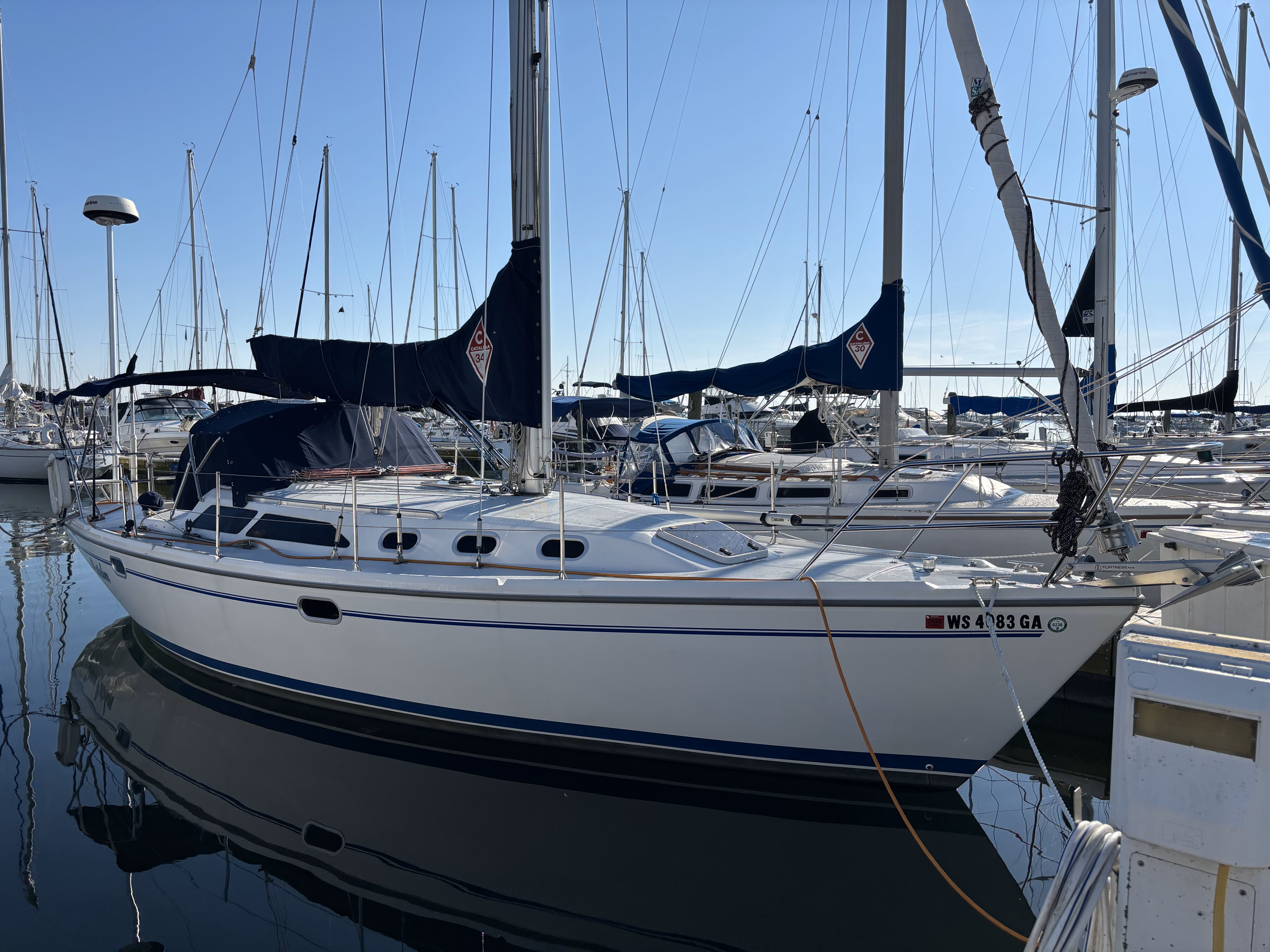 2001 Catalina 34 Mkii