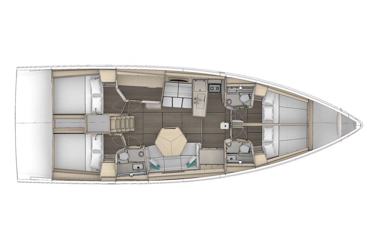 2026 Dufour 48 for sale in Trogir, Croatia 50 ft