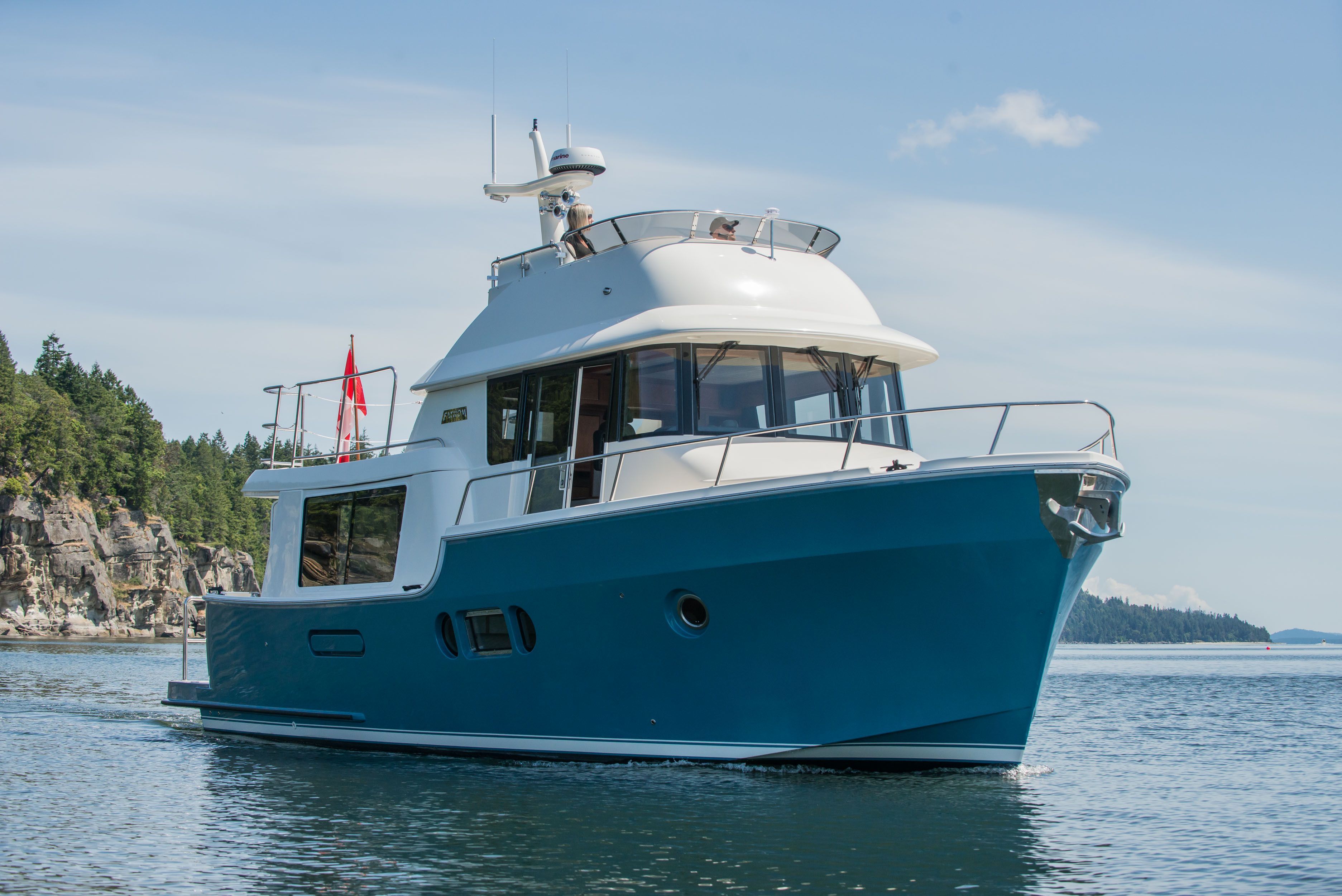 2018 Fathom Yachts 43 Fly Bridge