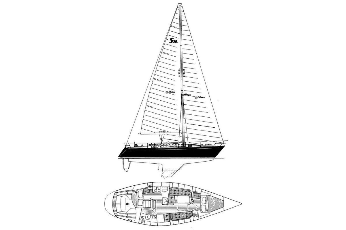 1988 Sabre 38 for sale in New Gretna, New Jersey 38 ft
