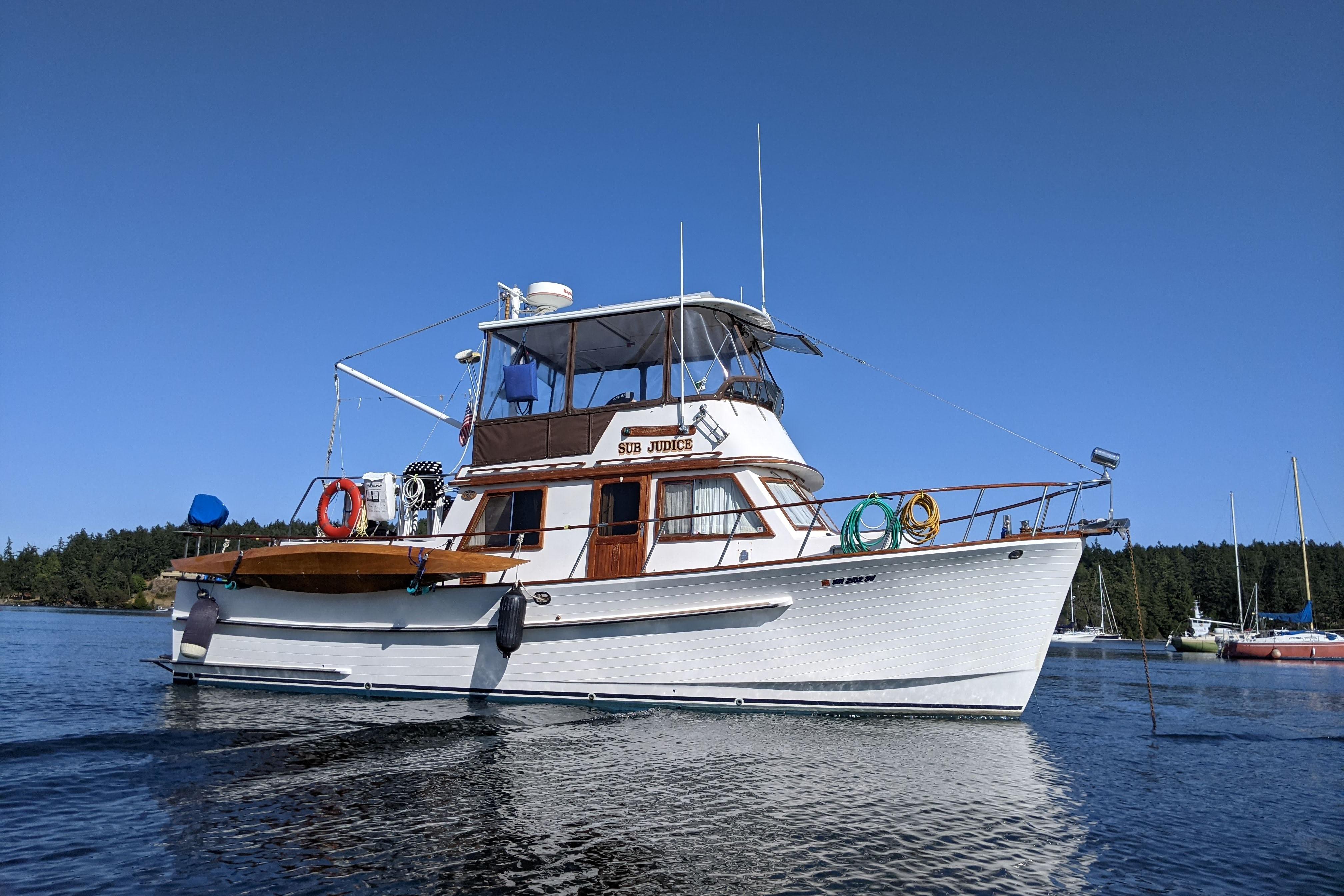 1988 Monk 36 Aft Cabin