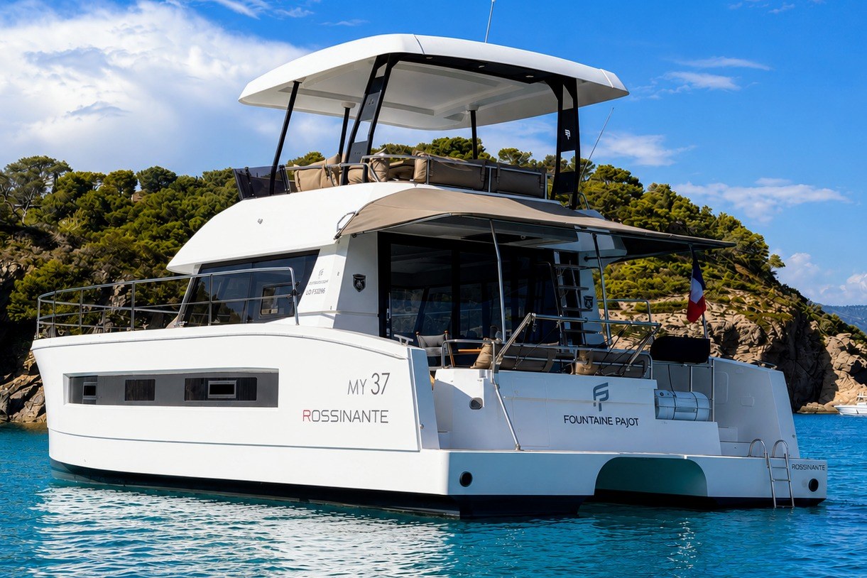 2017 Fountaine Pajot Motor Yacht 37 for sale in Cogolin, Var, France