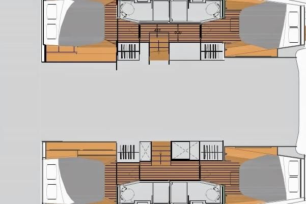 2025 Fountaine Pajot Elba 45 Catamaran for sale in La Rochelle, Charente-Maritime, France 44 ft